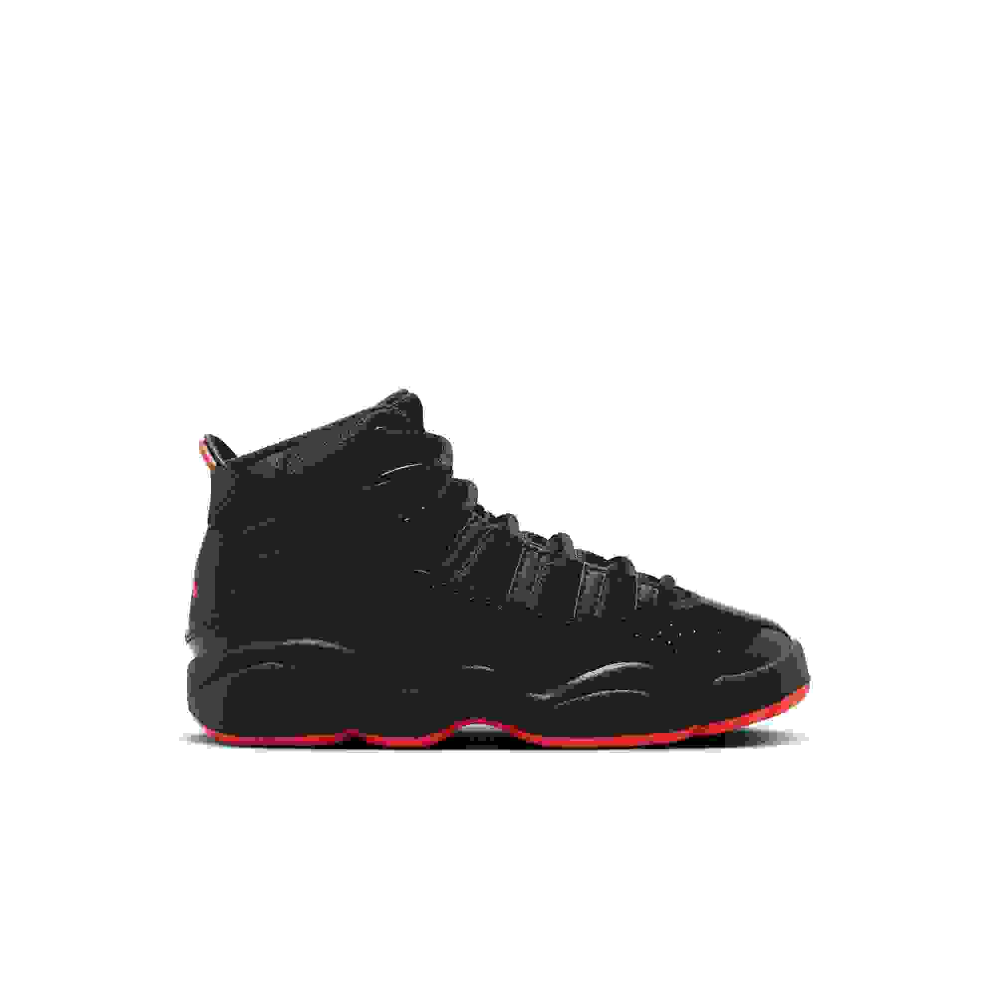 Jordan 6 Rings Preschool Boys' "Black/Infrared 23" Shoe